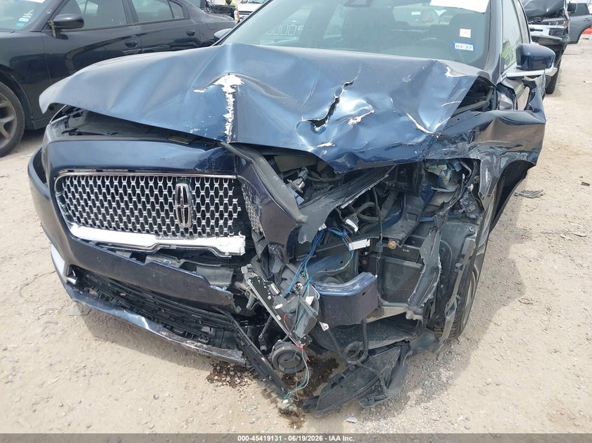 2017 Lincoln Continental VIN 1LN6L9NP8H5616793 IAAI salvage auction — FRONT END, Salvage (Texas), sold $1,200 on 2026-07-12 (photo 6)