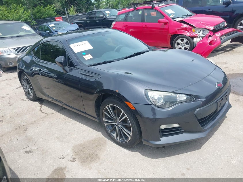 2014 Subaru Brz VIN JF1ZCAB1XE9605291 IAAI salvage auction — THEFT, Salvage (Kansas), sold $4,150 on 2026-07-31 (photo 1)