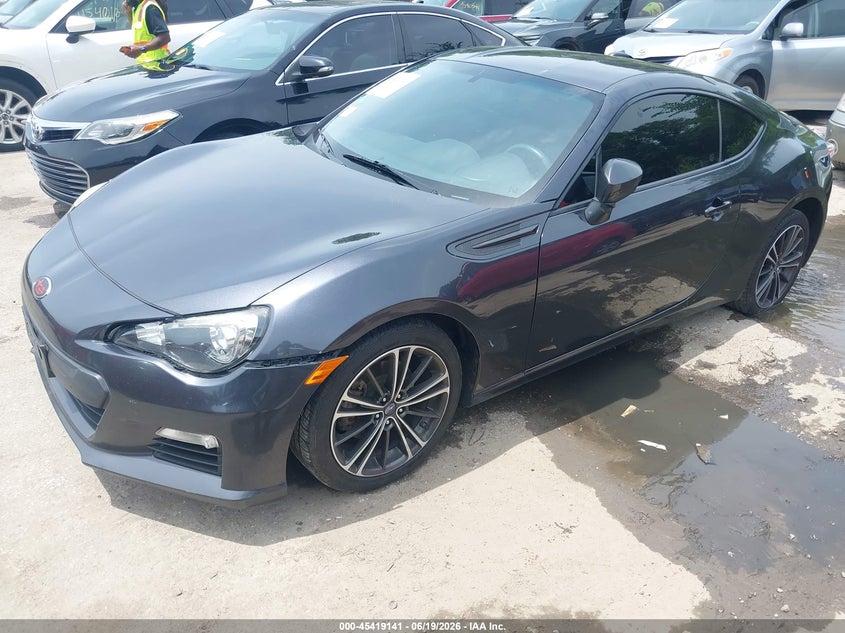 2014 Subaru Brz VIN JF1ZCAB1XE9605291 IAAI salvage auction — THEFT, Salvage (Kansas), sold $4,150 on 2026-07-31 (photo 2)