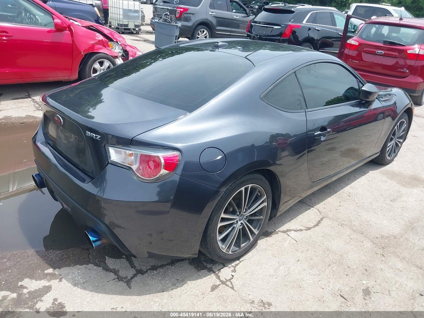 2014 Subaru Brz VIN JF1ZCAB1XE9605291 IAAI salvage auction — THEFT, Salvage (Kansas), sold $4,150 on 2026-07-31 (photo 4)