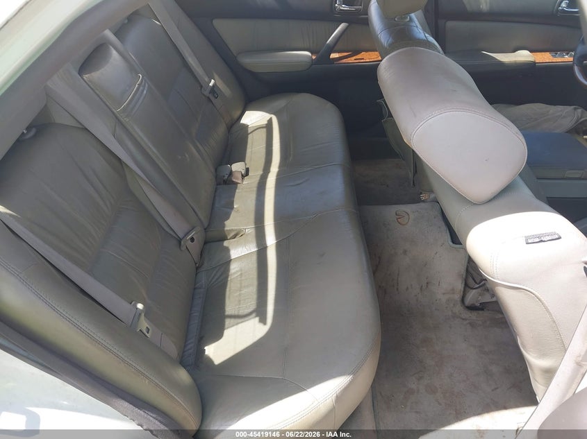 2000 Infiniti Q45 VIN JNKBY31A9YM302786 IAAI salvage auction — RIGHT FRONT, Clear (Mississippi), sold $375 on 2026-07-30 (photo 8)