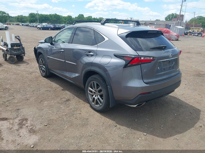 2015 Lexus Nx VIN JTJBARBZ1F2008141 IAAI salvage auction — FRONT END, Salvage (Idaho), sold $6,550 on 2026-07-08 (photo 3)
