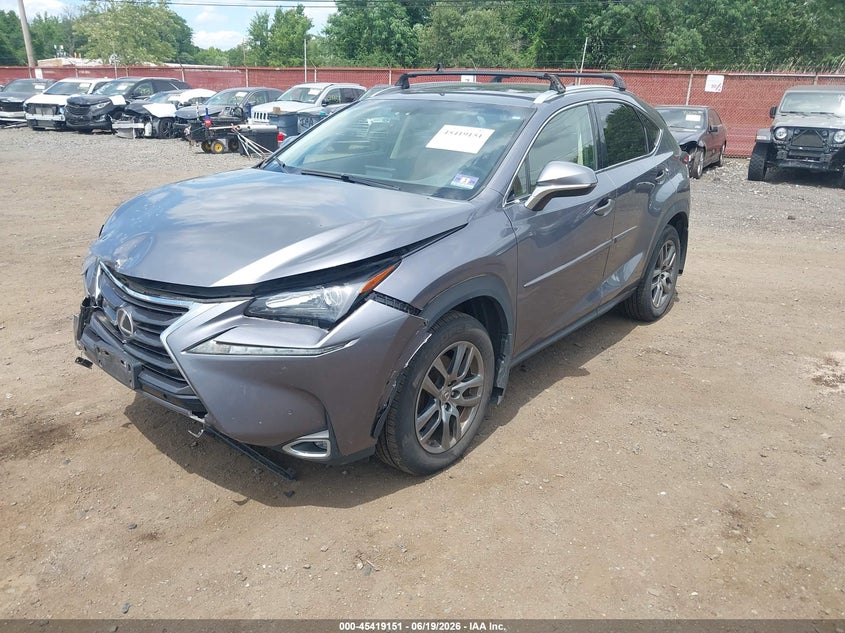 2015 Lexus Nx VIN JTJBARBZ1F2008141 IAAI salvage auction — FRONT END, Salvage (Idaho), sold $6,550 on 2026-07-08 (photo 6)