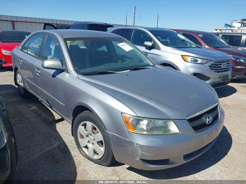 2007 Hyundai Sonata VIN 5NPET46C27H262413 IAAI salvage auction — NORMAL WEAR, Clear (California), sold $175 on 2026-07-21 (photo 1)