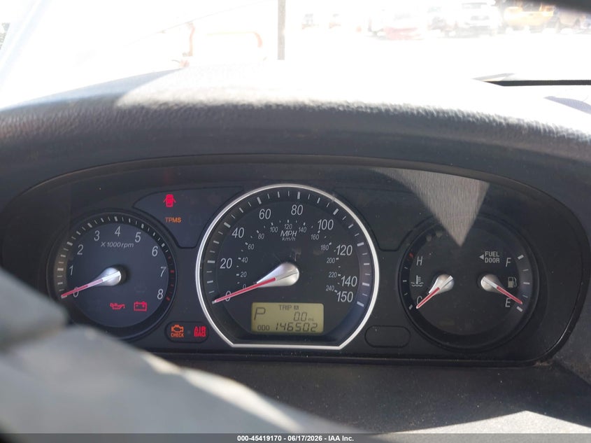 2007 Hyundai Sonata VIN 5NPET46C27H262413 IAAI salvage auction — NORMAL WEAR, Clear (California), sold $175 on 2026-07-21 (photo 7)