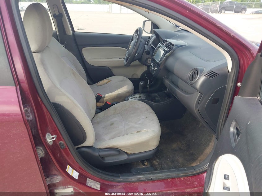 2019 Mitsubishi Mirage VIN ML32F3FJ7KHF15239 IAAI salvage auction — NORMAL WEAR, Original (Texas), sold $900 on 2026-07-24 (photo 5)