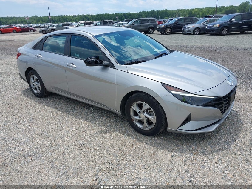 2021 Hyundai Elantra VIN 5NPLL4AG2MH046140 IAAI salvage auction — NORMAL WEAR, SF97 (Maryland), sold $575 on 2026-07-21 (photo 1)
