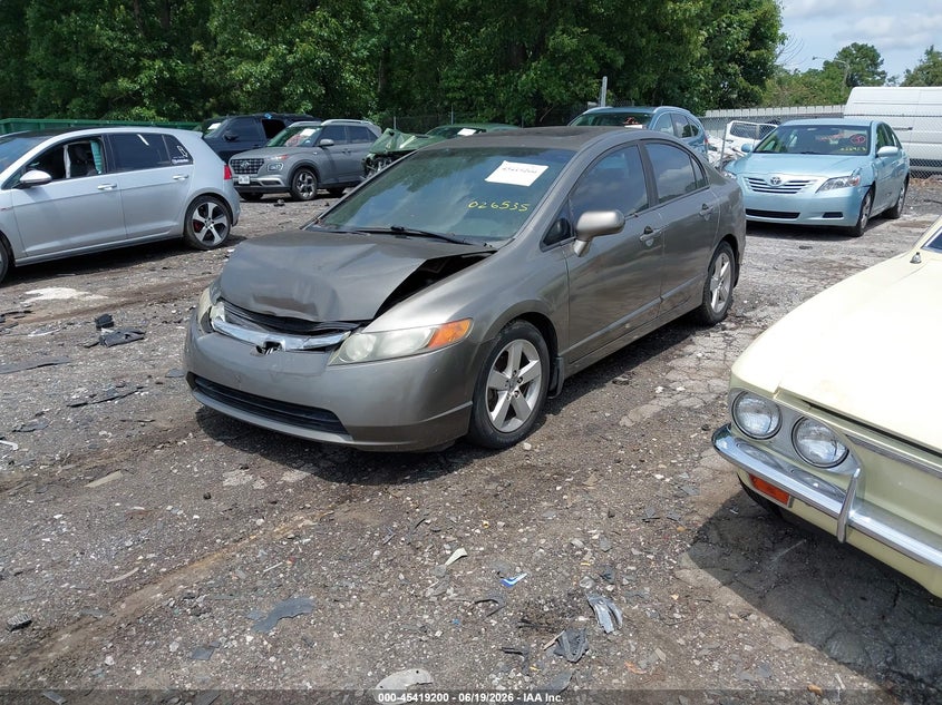 2008 Honda Civic VIN 1HGFA16948L026535 IAAI salvage auction — LEFT FRONT, Salvage (Georgia), sold $675 on 2026-07-26 (photo 2)