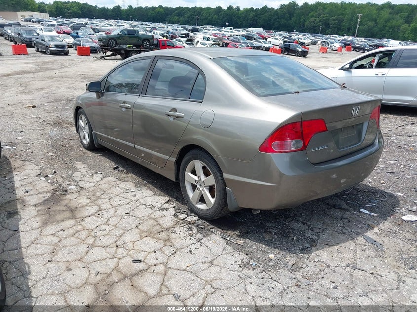 2008 Honda Civic VIN 1HGFA16948L026535 IAAI salvage auction — LEFT FRONT, Salvage (Georgia), sold $675 on 2026-07-26 (photo 3)