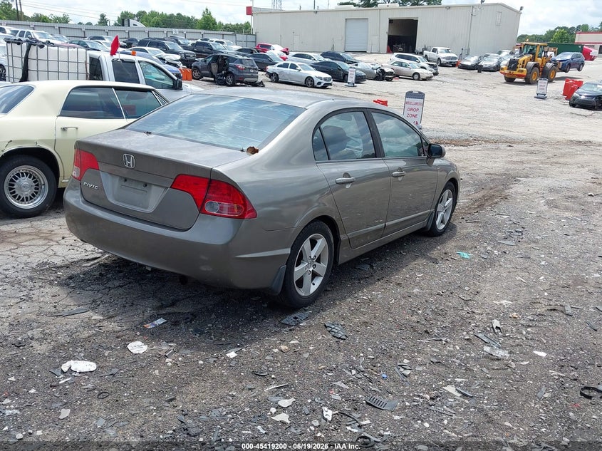 2008 Honda Civic VIN 1HGFA16948L026535 IAAI salvage auction — LEFT FRONT, Salvage (Georgia), sold $675 on 2026-07-26 (photo 4)