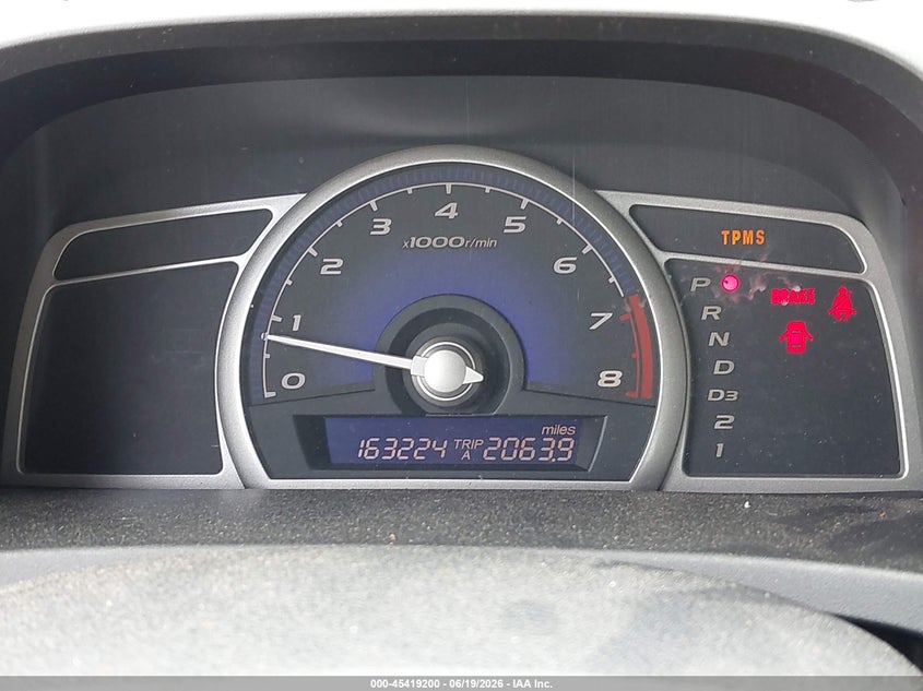 2008 Honda Civic VIN 1HGFA16948L026535 IAAI salvage auction — LEFT FRONT, Salvage (Georgia), sold $675 on 2026-07-26 (photo 7)