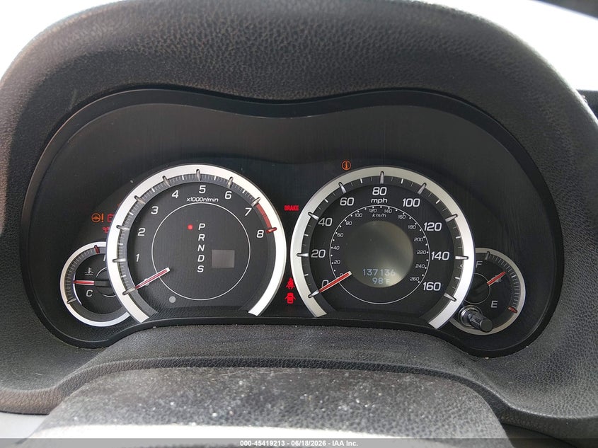 2011 Acura Tsx VIN JH4CU2F66BC018561 IAAI salvage auction — FRONT END, Salvage (North Carolina), sold $1,475 on 2026-08-01 (photo 7)