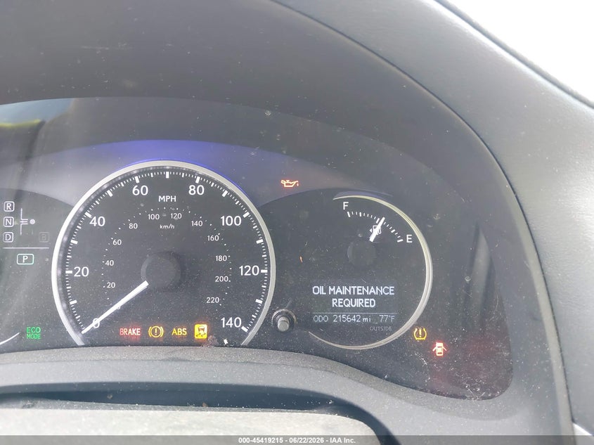 2011 Lexus Ct 200h VIN JTHKD5BHXB2015768 IAAI salvage auction — NORMAL WEAR, Original (Maine), sold $1,300 on 2026-07-06 (photo 7)