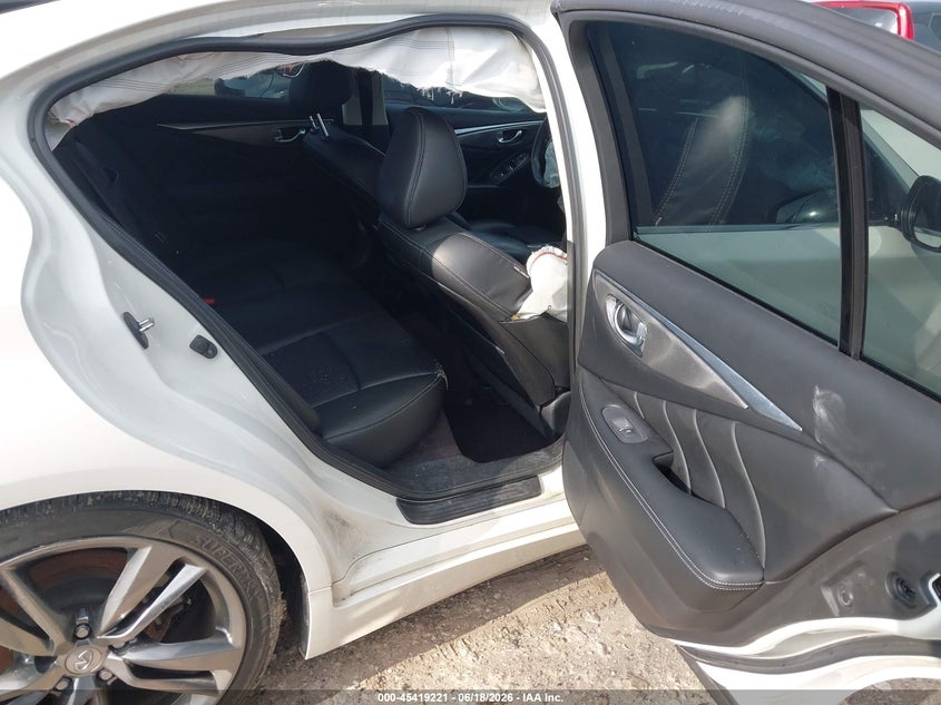 2019 Infiniti Q50 VIN JN1EV7AR4KM592028 IAAI salvage auction — RIGHT FRONT, Salvage (Texas), sold $1,325 on 2026-07-15 (photo 8)