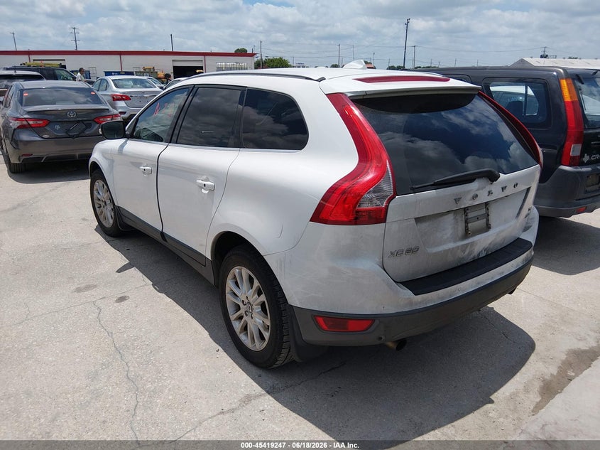 2010 Volvo Xc60 VIN YV4992DZ2A2035403 IAAI salvage auction — NORMAL WEAR, Original (Texas), sold $450 on 2026-07-06 (photo 3)