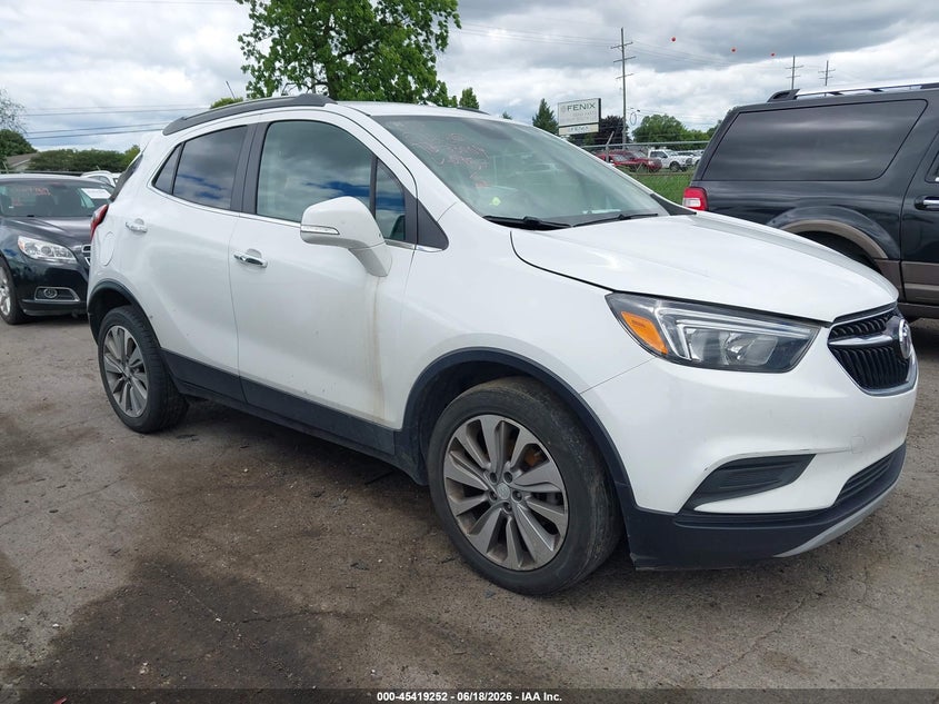 2019 Buick Encore VIN KL4CJASB1KB790957 IAAI salvage auction — REAR END, Clear (Michigan), sold $1,900 on 2026-09-07 (photo 1)