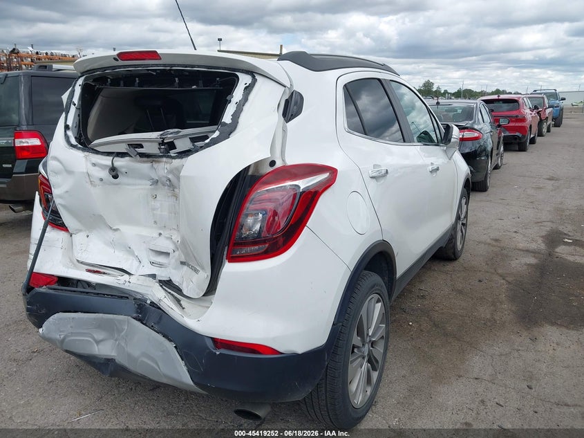 2019 Buick Encore VIN KL4CJASB1KB790957 IAAI salvage auction — REAR END, Clear (Michigan), sold $1,900 on 2026-09-07 (photo 4)