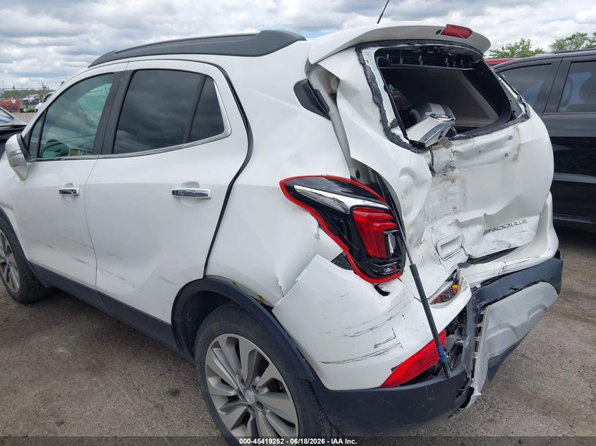 2019 Buick Encore VIN KL4CJASB1KB790957 IAAI salvage auction — REAR END, Clear (Michigan), sold $1,900 on 2026-09-07 (photo 6)