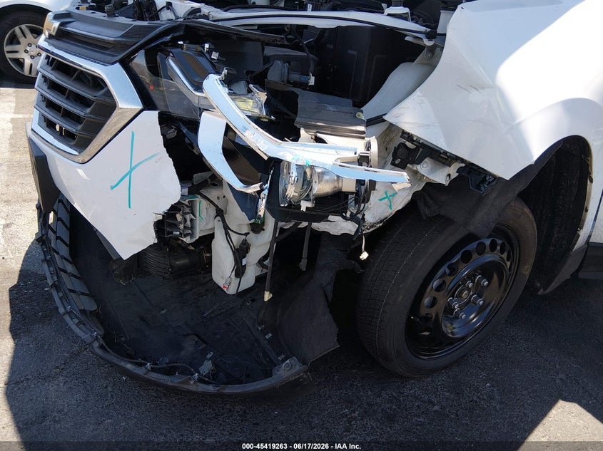 2021 Chevrolet Equinox VIN 3GNAX5EV7MS143714 IAAI salvage auction — LEFT SIDE, Salvage Title, sold $2,800 on 2026-07-24 (photo 6)