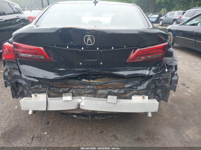 2016 Acura Tlx VIN 19UUB3F52GA000569 IAAI salvage auction — REAR END, Salvage (Rhode Island), sold $3,500 on 2026-08-01 (photo 6)