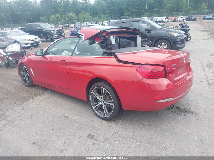 2019 BMW 4er VIN WBA4Z3C5XKEF31180 IAAI salvage auction — RIGHT SIDE, Salvage (Massachusetts), sold $25 on 2026-07-24 (photo 3)