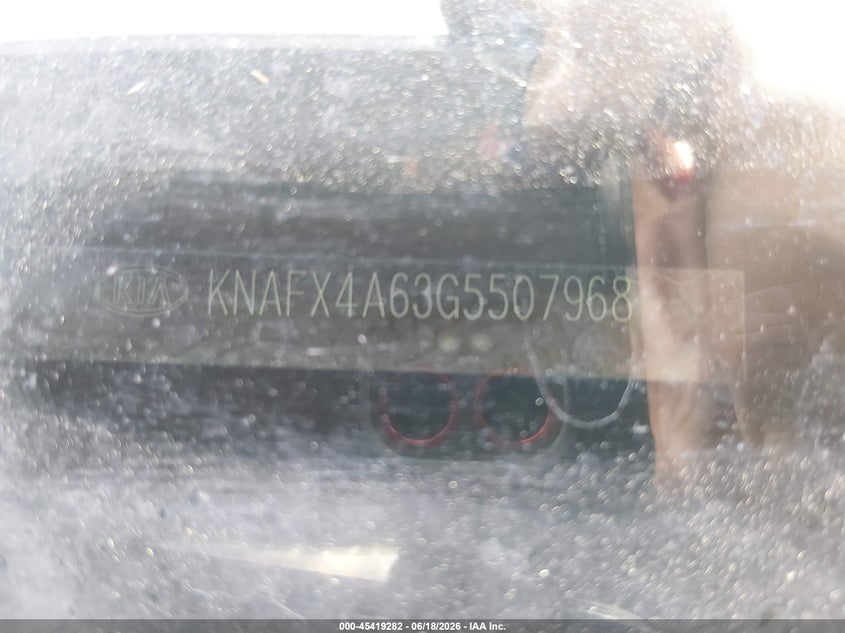 2016 Kia Forte VIN KNAFX4A63G5507968 IAAI salvage auction — NORMAL WEAR, Clear (Florida), sold $1,225 on 2026-07-08 (photo 9)