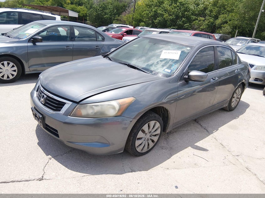 2008 Honda Accord VIN JHMCP26368C076224 IAAI salvage auction — LEFT REAR, Original (Texas), sold $1,050 on 2026-07-20 (photo 2)