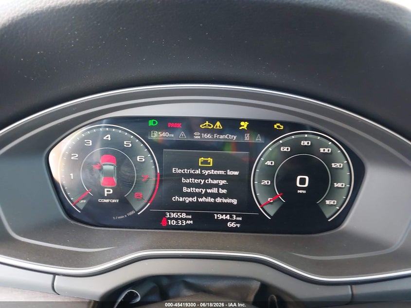 2021 Audi Q5 VIN WA1BAAFY6M2118339 IAAI salvage auction — REAR END, Salvage Title, sold $14,500 on 2026-07-22 (photo 7)