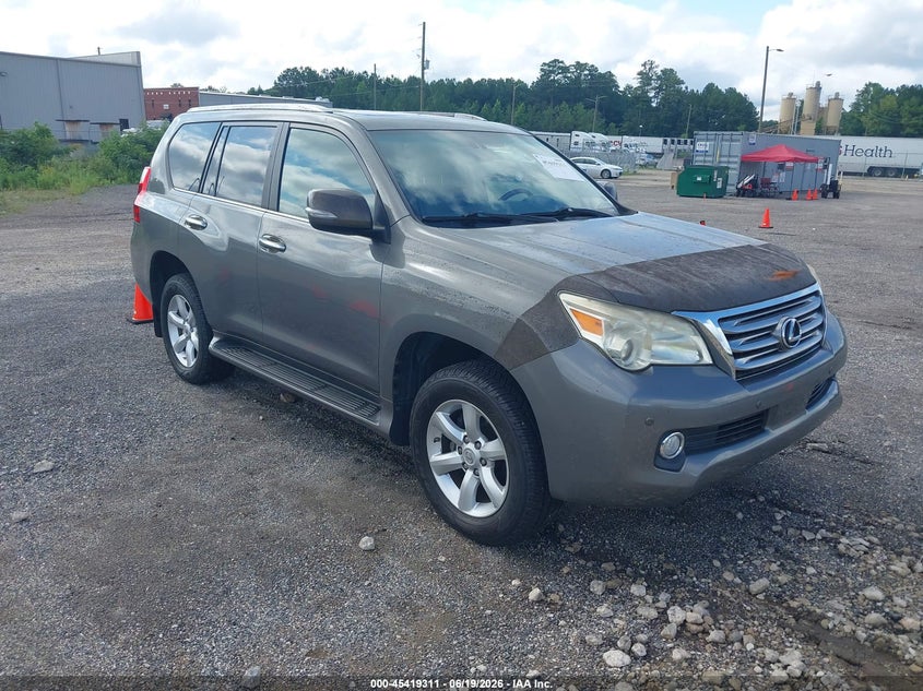 2010 Lexus Gx 460 VIN JTJBM7FX5A5006100 IAAI salvage auction — FRONT END, Clear (Alabama), sold $10,800 on 2026-07-08 (photo 1)