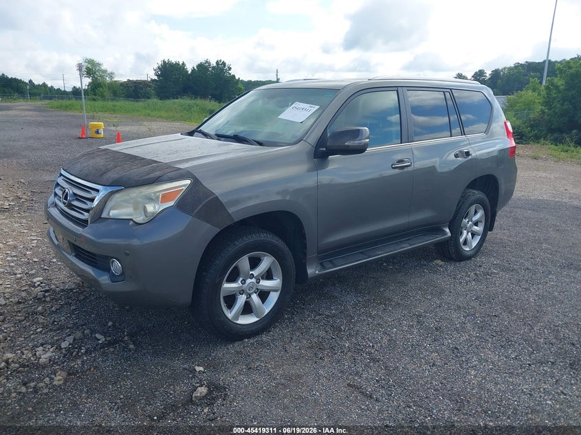 2010 Lexus Gx 460 VIN JTJBM7FX5A5006100 IAAI salvage auction — FRONT END, Clear (Alabama), sold $10,800 on 2026-07-08 (photo 2)