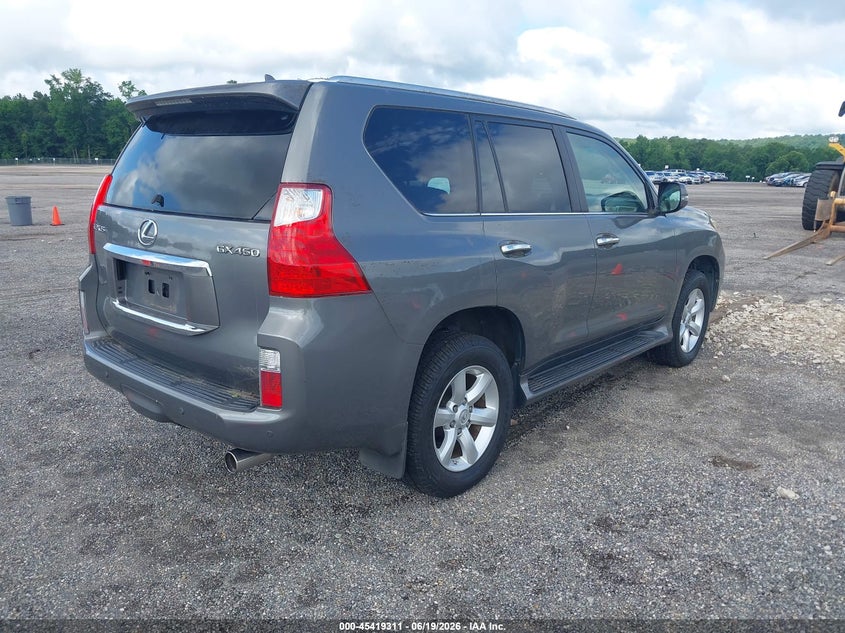 2010 Lexus Gx 460 VIN JTJBM7FX5A5006100 IAAI salvage auction — FRONT END, Clear (Alabama), sold $10,800 on 2026-07-08 (photo 4)