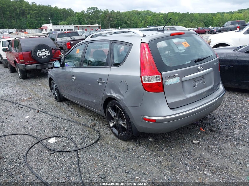 2011 Hyundai Elantra VIN KMHDC8AEXBU121403 IAAI salvage auction — NORMAL WEAR, Repossession Paperwork (Georgia), sold $300 on 2026-07-14 (photo 3)