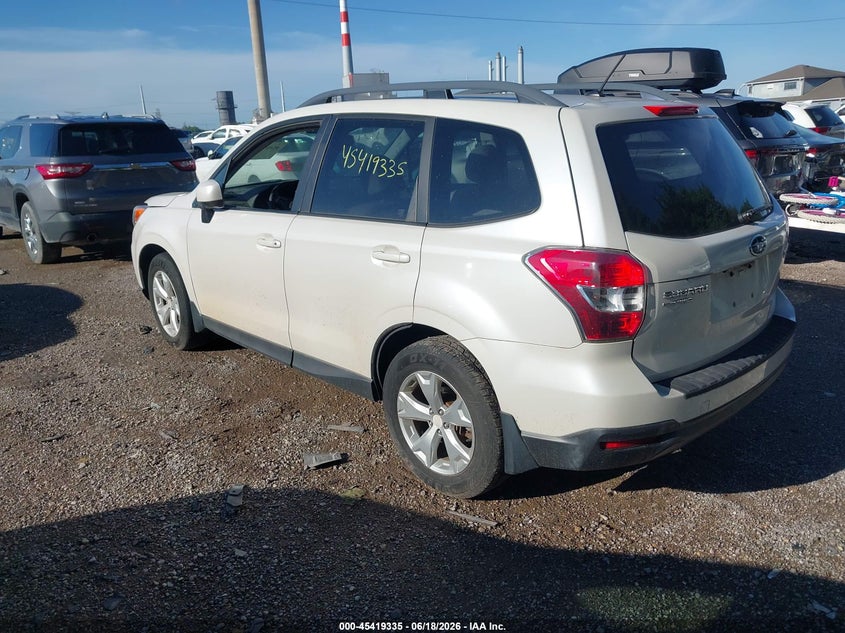 2014 Subaru Forester VIN JF2SJAEC8EH511075 IAAI salvage auction — NORMAL WEAR, Clear (Indiana), sold $800 on 2026-07-29 (photo 3)