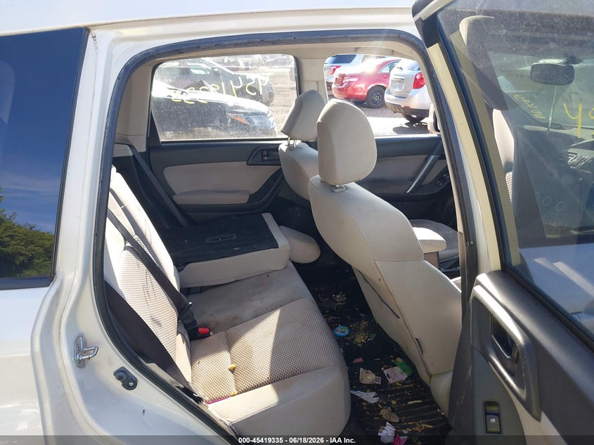 2014 Subaru Forester VIN JF2SJAEC8EH511075 IAAI salvage auction — NORMAL WEAR, Clear (Indiana), sold $800 on 2026-07-29 (photo 8)