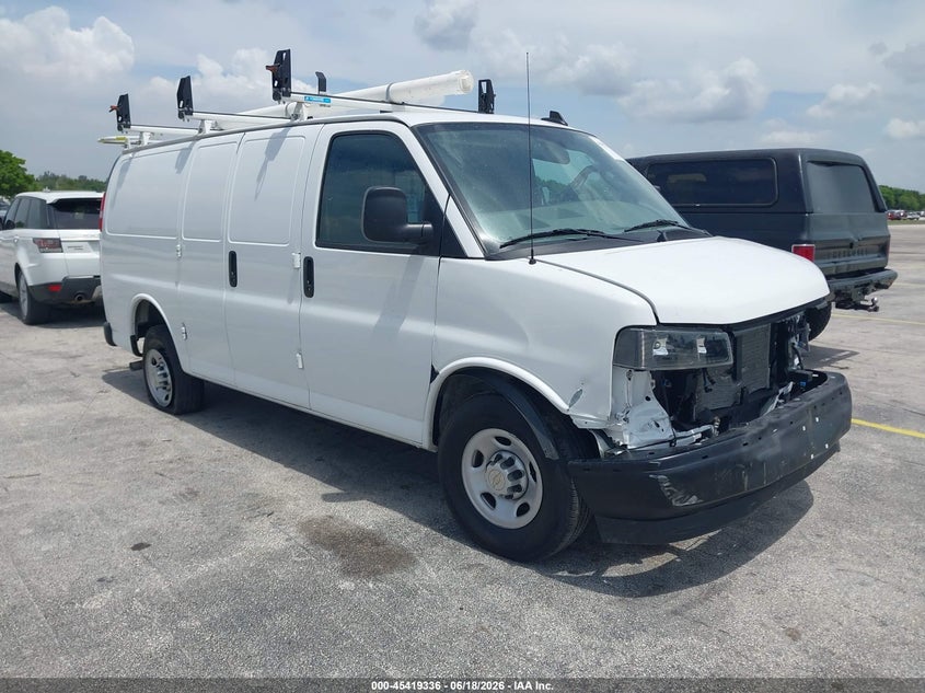 2024 Chevrolet Express cargo VIN 1GCWGAF78R1179279 — IAAI salvage auction photo