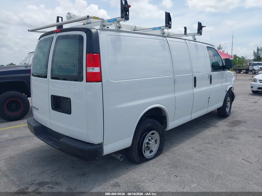 2024 Chevrolet Express VIN 1GCWGAF78R1179279 IAAI salvage auction — ALL OVER, Salvage - Greater Than 75% (Maryland), sold $7,700 on 2026-08-20 (photo 4)