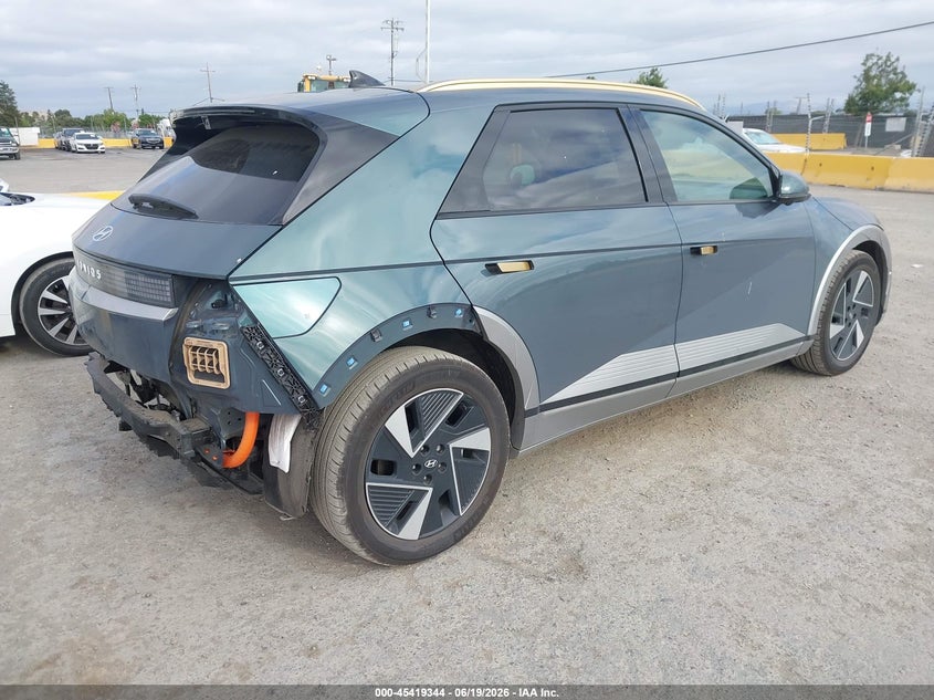 2025 Hyundai Ioniq 5 VIN 7YAKR4DA7SY002978 IAAI salvage auction — REAR END, Salvage (California), sold $14,600 on 2026-07-30 (photo 4)