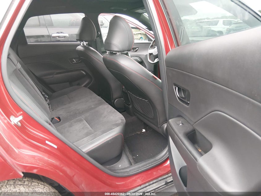 2024 Hyundai Kona VIN KM8HACA35RU094467 IAAI salvage auction — REAR END, Salvage Title, sold $6,000 on 2026-07-28 (photo 8)