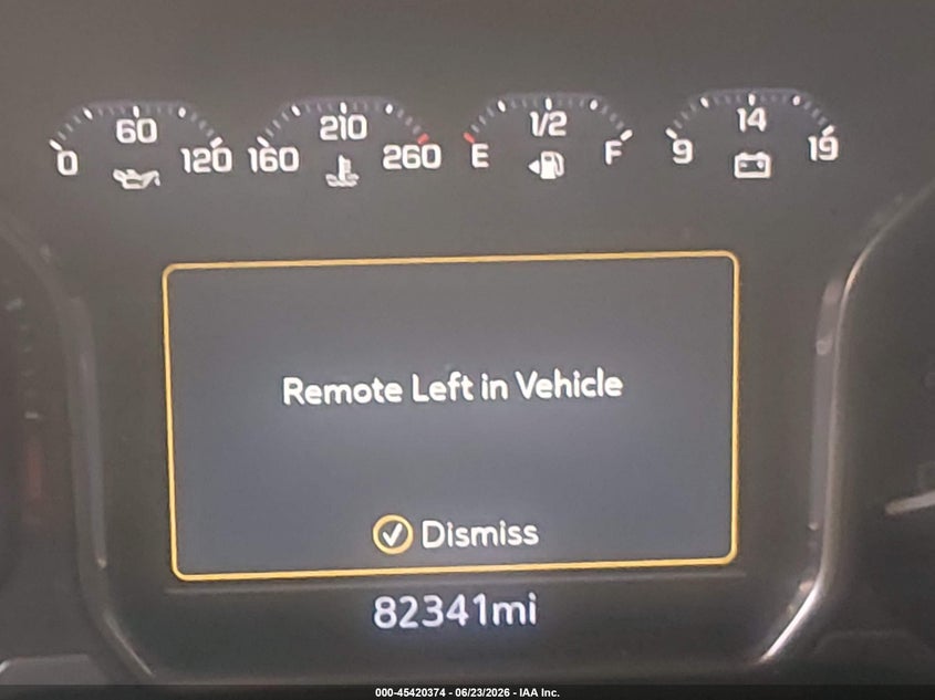 2022 Gmc VIN 1GT49WEYXNF107876 IAAI salvage auction — Burn Interior, Salvage Title, sold $27,850 on 2026-08-18 (photo 6)