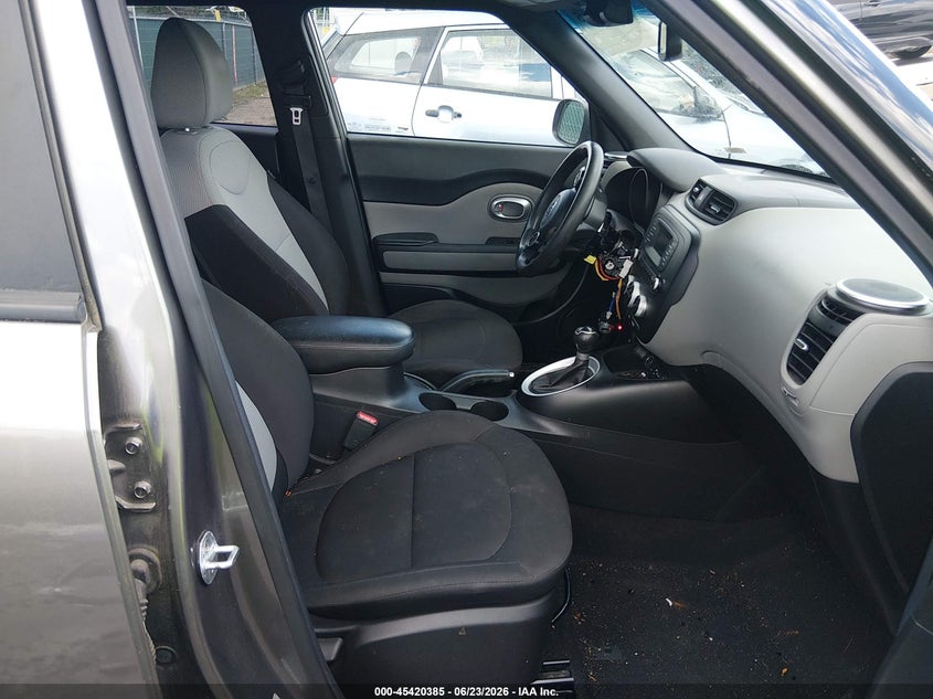 2016 Kia Soul VIN KNDJN2A29G7362119 IAAI salvage auction — RIGHT FRONT, Salvage (Ohio), sold $500 on 2026-07-29 (photo 5)