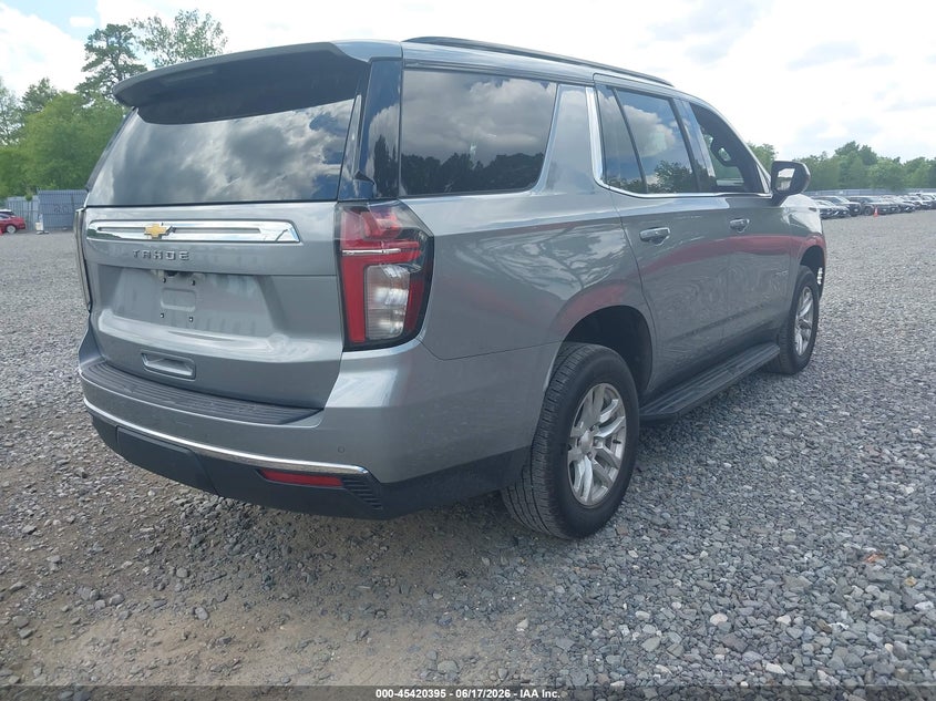 2023 Chevrolet Tahoe VIN 1GNSKLED7PR150233 IAAI salvage auction — NORMAL WEAR, Sf97 (New Jersey), sold $25,450 on 2026-07-31 (photo 4)