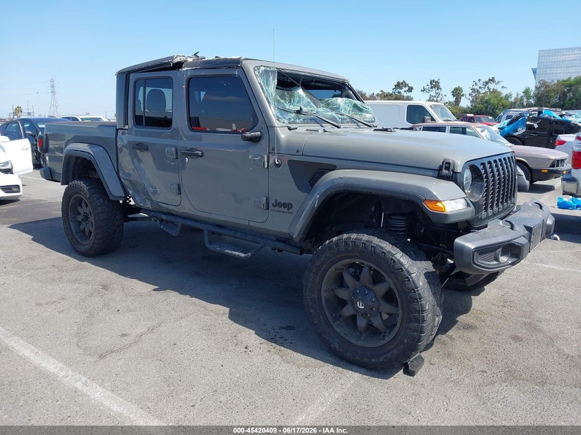 2021 Jeep Gladiator VIN 1C6HJTAG3ML543450 — IAAI salvage auction photo
