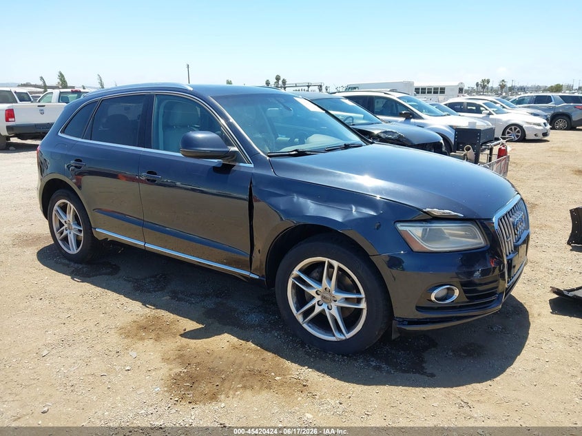 2014 Audi Q5 VIN WA1LFAFP1EA041156 IAAI salvage auction — NORMAL WEAR, Clear Salvage History (California), sold $775 on 2026-07-29 (photo 1)