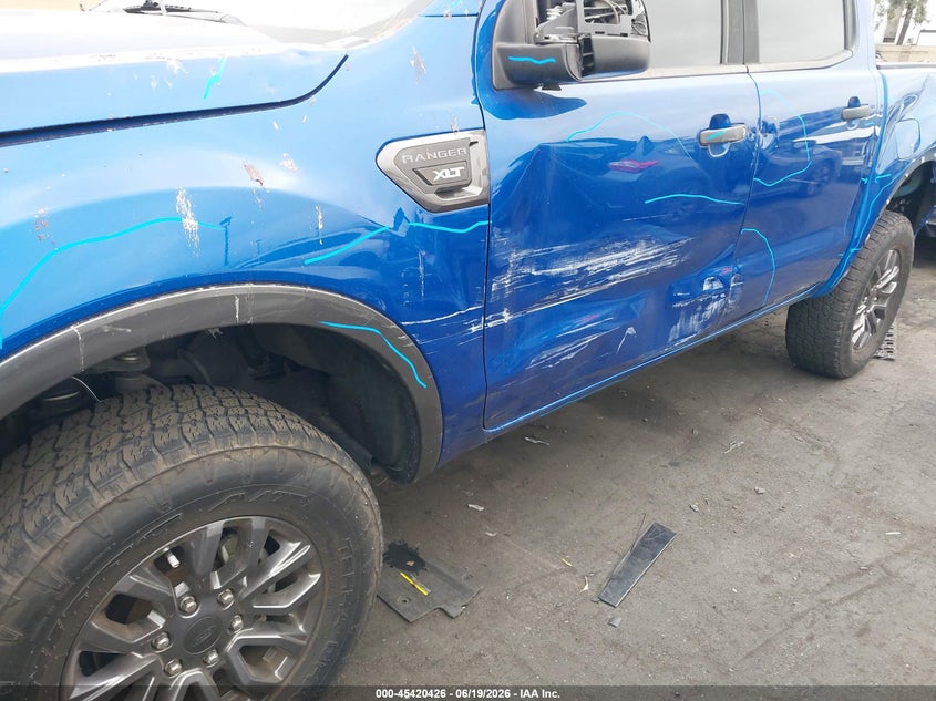 2020 Ford Ranger VIN 1FTER4EH2LLA59037 IAAI salvage auction — LEFT SIDE, Salvage Title, sold $6,700 on 2026-07-26 (photo 6)