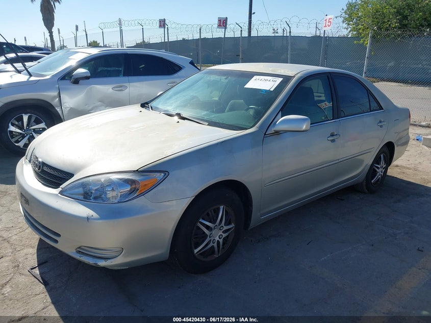 2003 Toyota Camry VIN JTDBE32K330226502 IAAI salvage auction — UNKNOWN, Salvage Title - Dealer (California), sold $600 on 2026-07-22 (photo 2)