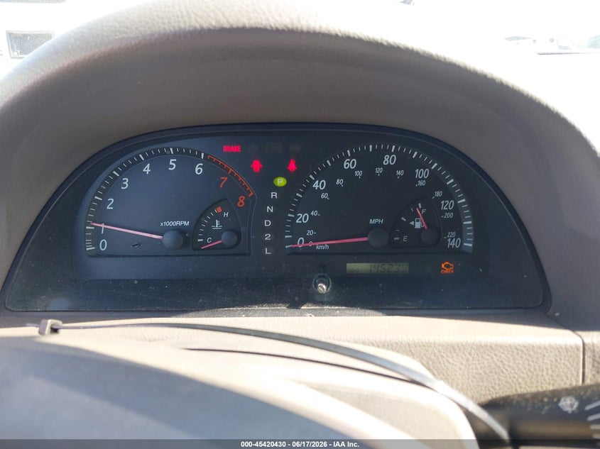 2003 Toyota Camry VIN JTDBE32K330226502 IAAI salvage auction — UNKNOWN, Salvage Title - Dealer (California), sold $600 on 2026-07-22 (photo 7)