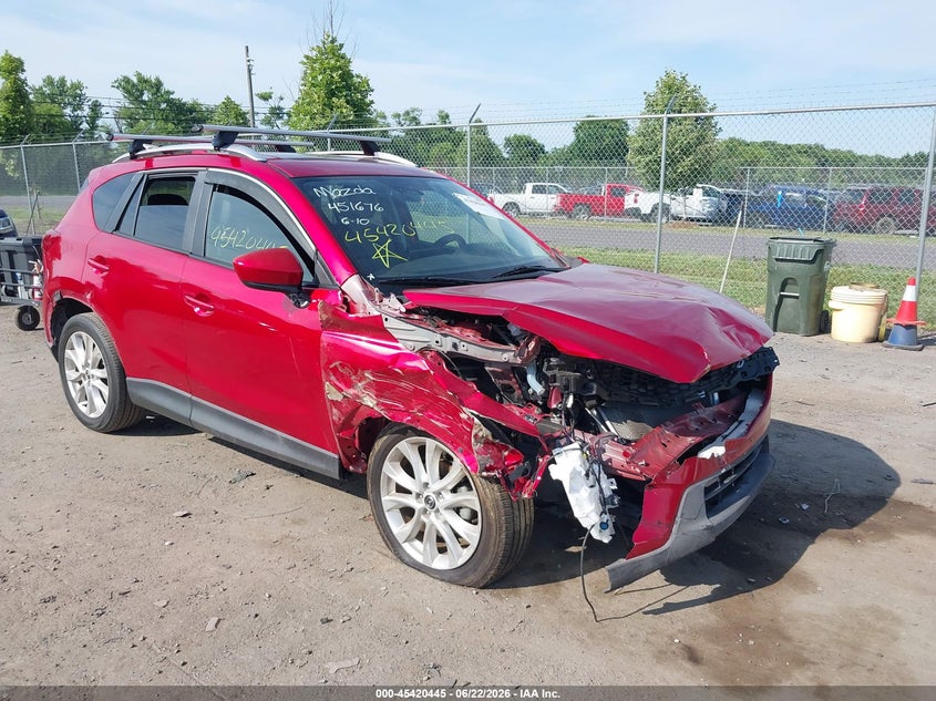 2014 Mazda Cx-5 VIN JM3KE4DY2E0362489 IAAI salvage auction — RIGHT FRONT, Salvage (Virginia), sold $1,200 on 2026-07-21 (photo 1)