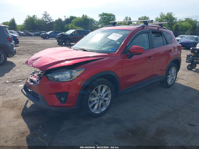 2014 Mazda Cx-5 VIN JM3KE4DY2E0362489 IAAI salvage auction — RIGHT FRONT, Salvage (Virginia), sold $1,200 on 2026-07-21 (photo 2)