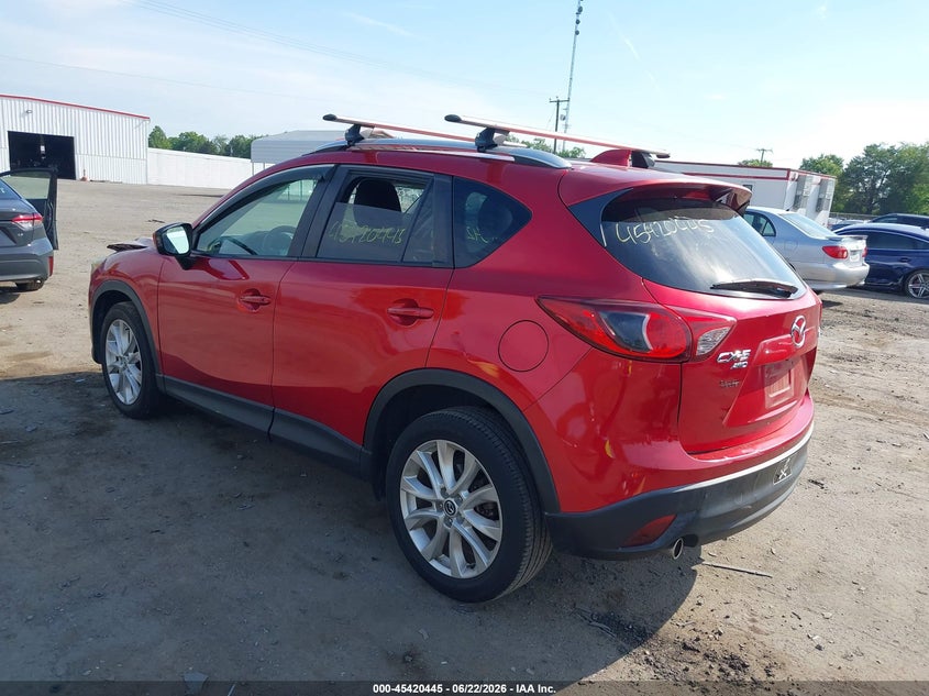 2014 Mazda Cx-5 VIN JM3KE4DY2E0362489 IAAI salvage auction — RIGHT FRONT, Salvage (Virginia), sold $1,200 on 2026-07-21 (photo 3)