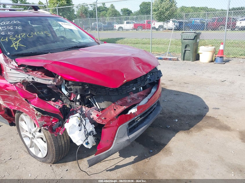 2014 Mazda Cx-5 VIN JM3KE4DY2E0362489 IAAI salvage auction — RIGHT FRONT, Salvage (Virginia), sold $1,200 on 2026-07-21 (photo 6)